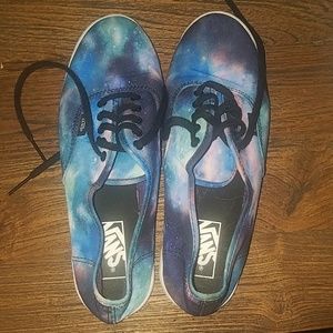 Womens Galaxy Vans Size 9